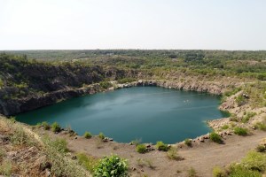 Самый скоростной в Украине троллеей, Радоновое озеро, Мигея